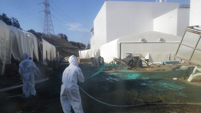 Japan nuke plant resin